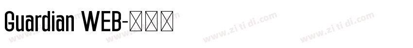 Guardian WEB字体转换 Guardian WEB字体转换